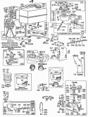 Part Location Diagram of 27314 Briggs and Stratton Gasket-Fuel Pump Mtg.